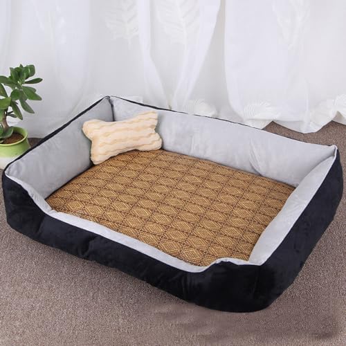 Vllcsla Hundebett Medium Waschbare Kühlung für Sumer, S bis L 3 Größen Waschbare Hundecouch mit Abnehmbarer Matte, rutschfeste Weiche Hundekissen 3 Stück/Set Vllcsla Hundebett Medium Waschbare Kühlung für Sumer, S bis L 3 Größen Waschbare Hundecouch mit Abnehmbarer Matte, rutschfeste Weiche Hundekissen 3 Stück/Set von Vllcsla