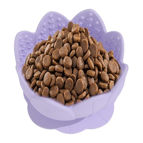 Vllold Futternapf für langsames Fressen, Silikon, Anti-Ersticken, Blumenform, für Senioren, Welpentraining, Lecken, Reisen, drinnen und draußen Vllold Futternapf für langsames Fressen, Silikon, Anti-Ersticken, Blumenform, für Senioren, Welpentraining, Lecken, Reisen, drinnen und draußen von Vllold