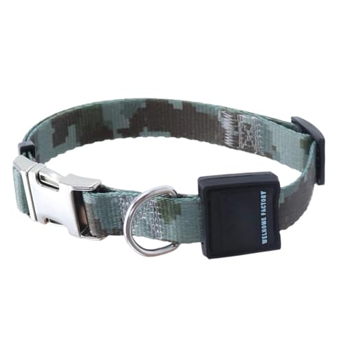 Vllold Haustier-Halsband, Traktions-Welpenhalsband, verdicktes Nylon, bequem, verstellbar, für mittelgroße und große Haustiere Vllold Haustier-Halsband, Traktions-Welpenhalsband, verdicktes Nylon, bequem, verstellbar, für mittelgroße und große Haustiere von Vllold
