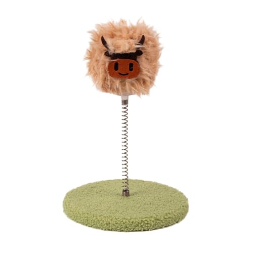 Vllold Haustier-Katzen-Leckerli-Spielzeugspender – Indoor-Katzen-Futterspender Leckerli-Spender – Wackel-Teaser mit Feder reduziert Langeweile Puzzle-Ball für Wohnzimmer, Schlafzimmer, Balkon Vllold Haustier-Katzen-Leckerli-Spielzeugspender – Indoor-Katzen-Futterspender Leckerli-Spender – Wackel-Teaser mit Feder reduziert Langeweile Puzzle-Ball für Wohnzimmer, Schlafzimmer, Balkon von Vllold
