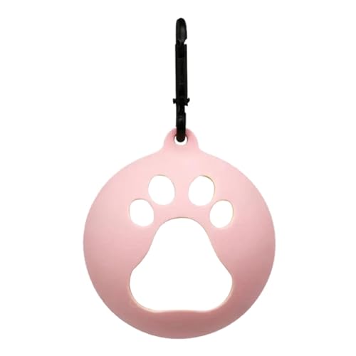 Vllold Hundeballhalter für Silikon-Tennisballhalter – tragbares Hundespielzeug, leichtes Hundetrainingswerkzeug für Welpen, Outdoor, Training von Vllold