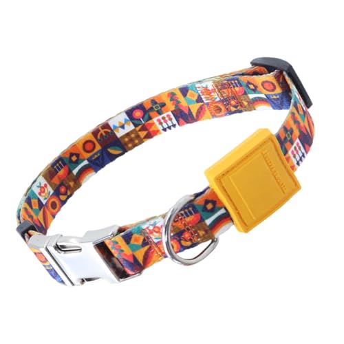 Vllold Hundehalsband aus Nylon, multifunktionales Nylon-Halsband für mittelgroße und große Hunde, verstellbares, verdicktes Haustierhalsband Vllold Hundehalsband aus Nylon, multifunktionales Nylon-Halsband für mittelgroße und große Hunde, verstellbares, verdicktes Haustierhalsband von Vllold