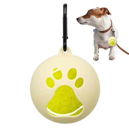 Vllold Hundespielzeug Ballhalter - Silikon-Tennisballtasche | Tragbares Hundespielzeug, leichte Hundetrainingswerkzeuge für Welpen, Outdoor, Training von Vllold