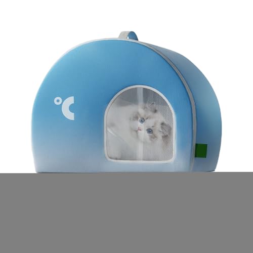 Vllold Kühlendes Katzenhaus, faltbares Kühlhaus für Katzen und Hunde, intelligentes wetterfestes Haustierheim mit hocheffizienter Kühle für Wohnzimmer, Park, Garten von Vllold