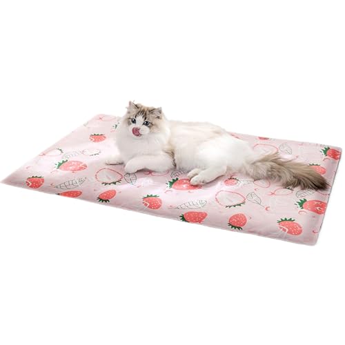 Vllold Kühlmatte für Katzen, sofort kühlend, rutschfeste Katzenauflage, Bettmatratze für Komfort, Schlafunterstützung, Zuhause, Outdoor, Reisen, Camping Vllold Kühlmatte für Katzen, sofort kühlend, rutschfeste Katzenauflage, Bettmatratze für Komfort, Schlafunterstützung, Zuhause, Outdoor, Reisen, Camping von Vllold
