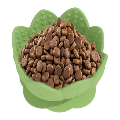 Vllold Slow Feeder | Silikon-Haustierfutterspender, Anti-Ersticken, Hunde-Leck-Futterspender in Blumenform für Senioren, Welpen, Training, Lecken, Reisen, drinnen und draußen Vllold Slow Feeder | Silikon-Haustierfutterspender, Anti-Ersticken, Hunde-Leck-Futterspender in Blumenform für Senioren, Welpen, Training, Lecken, Reisen, drinnen und draußen von Vllold