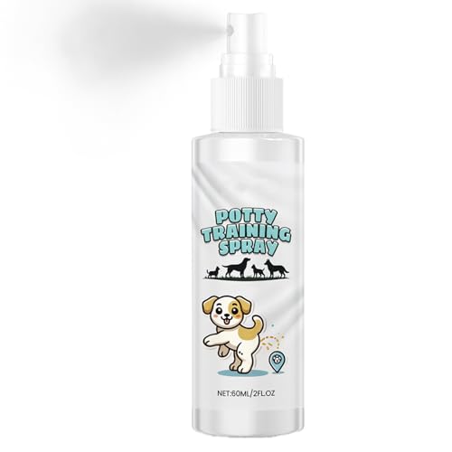 Vllold Töpfchentrainingsspray für Hunde | Töpfchentrainingslösung für Hunde – Attraktiver Duft, 60 ml, effektive Verhaltenskorrektur-Trainer, Werkzeuge für Möbelschutz, Outdoor, Innen- und von Vllold