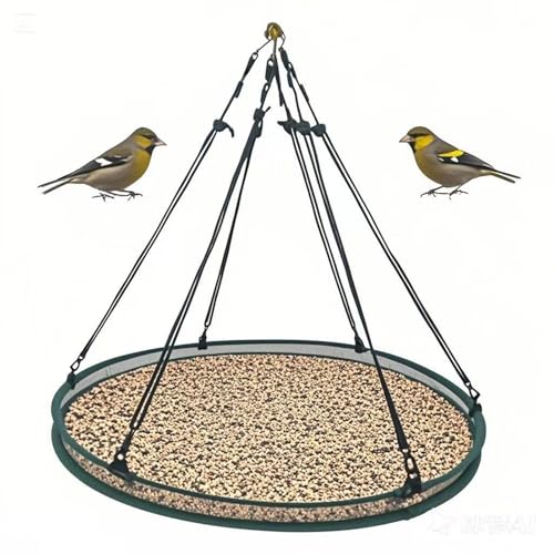 Vllold Vogelfutterschale, Außenkolibri-Futterstation, Netztasche – Faltbarer Futterbehälter für Papageien, Futterbehälter, Netztasche für Spatzen, Wellensittiche, Sittiche, Balkon von Vllold