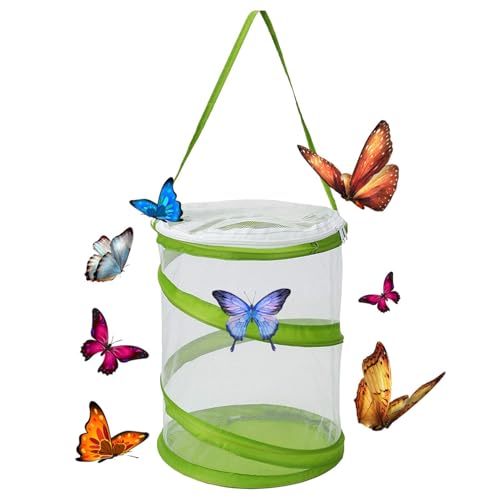 Butterfly Habitat Cage, To Catcher Net, Butterfly Reproduction Observe Mesh, Kids Catching And Life Science Education, Easy To Beobachten von Vmiorzq