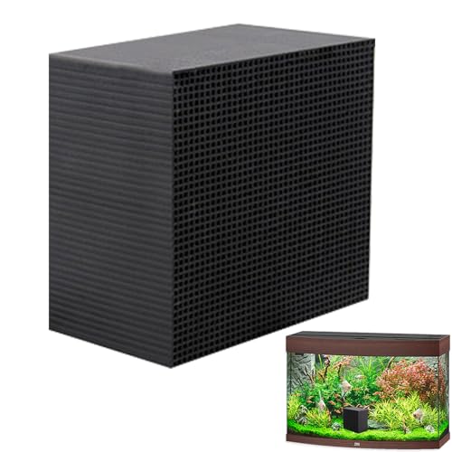 Vmiorzq Aquarium-Wasserreiniger-Würfel, Aquarium-Reiniger-Würfel, Wasserreiniger-Aktivkohle, ultrastarke Filtration und Absorptionsaktivkohle für Teiche Vmiorzq Aquarium-Wasserreiniger-Würfel, Aquarium-Reiniger-Würfel, Wasserreiniger-Aktivkohle, ultrastarke Filtration und Absorptionsaktivkohle für Teiche von Vmiorzq