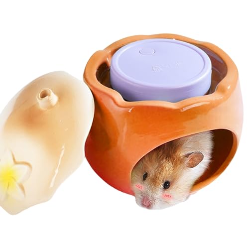 Vmiorzq Coole Hamsterhaus | Nagertier Sommerhöhle,Fruchtschalen Nest Frisches Habitat für Kleinnager & Igel Vmiorzq Coole Hamsterhaus | Nagertier Sommerhöhle,Fruchtschalen Nest Frisches Habitat für Kleinnager & Igel von Vmiorzq