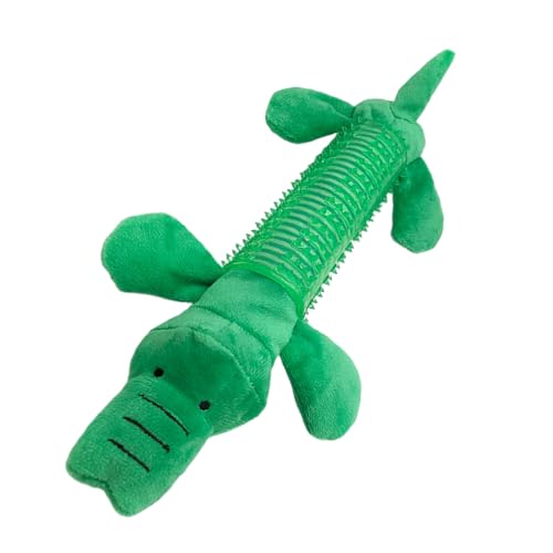 Vmiorzq Gefülltes Kauspielzeug für Hunde, Plüsch, tierförmiges Zahnen mit Geräuschquietscher, selbstspielendes Spielzeug für kleine, mittelgroße und große Haustiere, orales Beißen von Vmiorzq