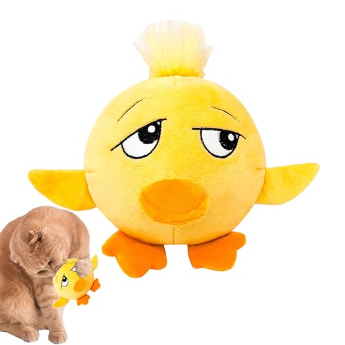 Vmiorzq Quietschender Ball für Hunde, Plüsch-Beißring, Tier-Serie, Hüpfspiel, doppellagig, reißfest, Plüsch für interaktives Kätzchen-Spieltraining Vmiorzq Quietschender Ball für Hunde, Plüsch-Beißring, Tier-Serie, Hüpfspiel, doppellagig, reißfest, Plüsch für interaktives Kätzchen-Spieltraining von Vmiorzq