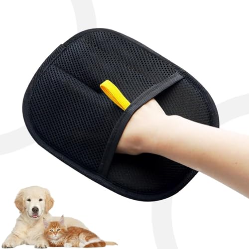 Voarge 1 PCS Tierhaarentfernungshandschuh für Katzen & Hunde, Pflegehandschuhe Für Verwendet Reinigung Haarentfernung und Schönheitszwecke von Voarge