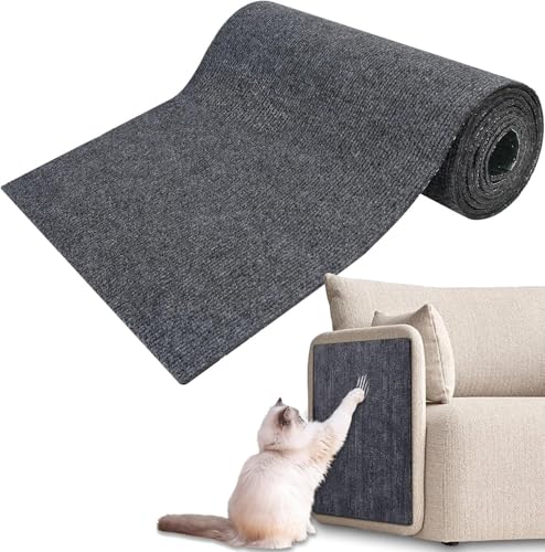 Voarge Kratzmatte für Katzen, Kratzmatte für Katzen, selbstklebend, Kratzmatte für Katzen, Wand, Sofa, Katzen, Kratzmatte, für Katzenturm, Tür, Sofa Voarge Kratzmatte für Katzen, Kratzmatte für Katzen, selbstklebend, Kratzmatte für Katzen, Wand, Sofa, Katzen, Kratzmatte, für Katzenturm, Tür, Sofa von Voarge