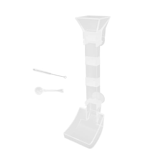 Vocdikficy Multifunktionaler Futterspender mit Großer Kapazität für Aquarien, Futterschlauch mit Anti-Feststeck-Futterspender, Transparentes Design, Futterspender für Fische Vocdikficy Multifunktionaler Futterspender mit Großer Kapazität für Aquarien, Futterschlauch mit Anti-Feststeck-Futterspender, Transparentes Design, Futterspender für Fische von Vocdikficy