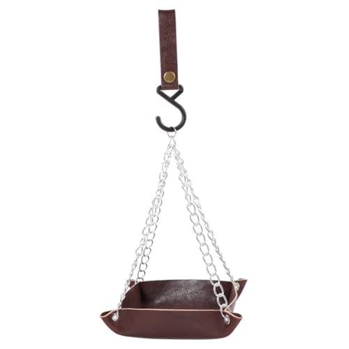 Vocdikficy Vogelfutterschale zum Aufhängen, Vogeltränkeschale, Vogelfutterspender für Den Garten, für die Terrasse, zum Aufhängen, Langlebig, Rot Vocdikficy Vogelfutterschale zum Aufhängen, Vogeltränkeschale, Vogelfutterspender für Den Garten, für die Terrasse, zum Aufhängen, Langlebig, Rot von Vocdikficy