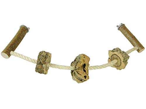 Wellensittich Spielzeug Kletterseil für Vögel in den Größen S und L (S) von VogelKing