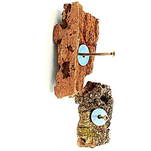 Vogelgaleria® 2 leckere Korkstücke für unseren Vogelbaum HiFly - Perfekter Knabberspaß und Schnabelpflege für den Wellensittich - einfach zu montieren Vogelgaleria® 2 leckere Korkstücke für unseren Vogelbaum HiFly - Perfekter Knabberspaß und Schnabelpflege für den Wellensittich - einfach zu montieren von Vogelgaleria
