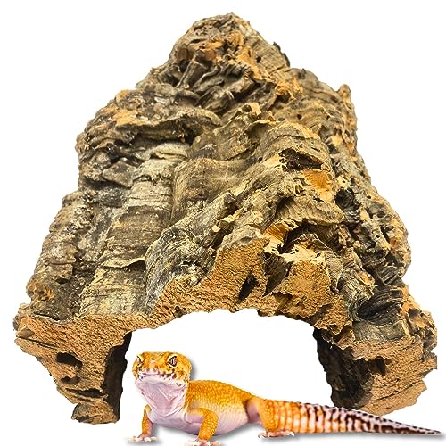 Korktunnel 30cm aus natürlicher, gereinigter Korkrinde - die besonders beliebte Korkröhre für Kleintiere und Reptilien - Terrarium Deko Höhle von Vogelgaleria