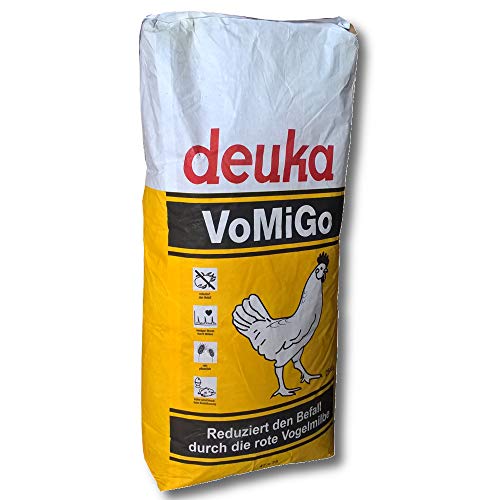 deuka VoMiGo LAF 25 kg | Legehennen-Alleinfutter Mehl | Bekämpfung der Roten Vogelmilbe | Alleinfuttermittel | Legehennenfutter | Anti Dermanyssus Gallinae von deuka