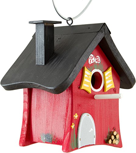 Vogelvilla Nistkasten Waldhütte hängend rot Vogelvilla Nistkasten Waldhütte hängend rot von Vogelvilla