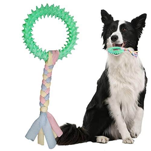 Voiakiu Beißfür Hunde - Kauspielzeug für Welpen beim Zahnen Hunde,Hundespielzeug für große Hunde Aggressive Kauer, Zahnungs-Kauspielzeug für Langeweile, Zahnbürsten-Kauspielzeug für Hunde von Voiakiu