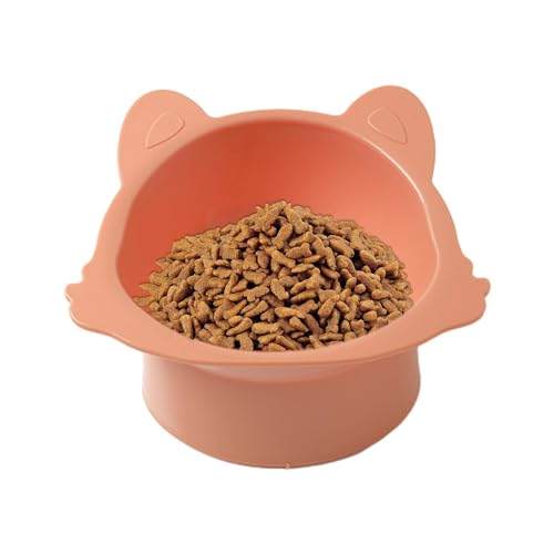 Erhöhter Katzennapf - 400 ml erhöhte Futternäpfe mit großem Fassungsvermögen,Niedlicher Futterspender für Haustiere für Zuhause, Zoohandlung, Futternapf in Lebensmittelqualität für Voihamy von Voihamy
