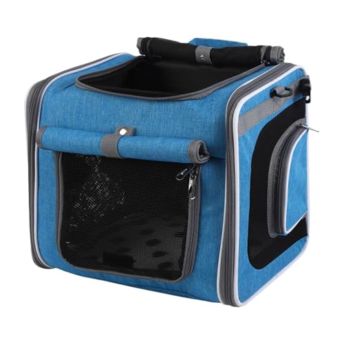 Hund Fahrradkorb - Fahrradkorb Transportbox - Belüfteter Tragesack Rucksack Verstellbare Tasche Für Spaziergang Reisen Camping Fahrradausflüge Transport Hund Fahrradkorb - Fahrradkorb Transportbox - Belüfteter Tragesack Rucksack Verstellbare Tasche Für Spaziergang Reisen Camping Fahrradausflüge Transport von Voihamy