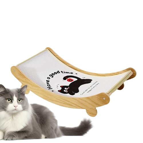 Katzen Kratzpad,Horizontaler Katzenkratz Liegeplatz | Interaktives Spielzeug Gegen Kratzen Für Kätzchen Mit Boden Für Zuhause Sofa Couch Krallenpflege Katzen Kratzpad,Horizontaler Katzenkratz Liegeplatz | Interaktives Spielzeug Gegen Kratzen Für Kätzchen Mit Boden Für Zuhause Sofa Couch Krallenpflege von Voihamy