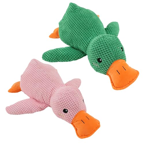 Quietschendes Welpenspielzeug, beruhigende Ente Hundespielzeug, die sanfte Hundeente Spielzeug, Quack-Quack-Ente Hundespielzeug, Hundekauspielzeug, klassisches Enten-Hundespielzeug, Quietschendes Welpenspielzeug, beruhigende Ente Hundespielzeug, die sanfte Hundeente Spielzeug, Quack-Quack-Ente Hundespielzeug, Hundekauspielzeug, klassisches Enten-Hundespielzeug, von Voihamy