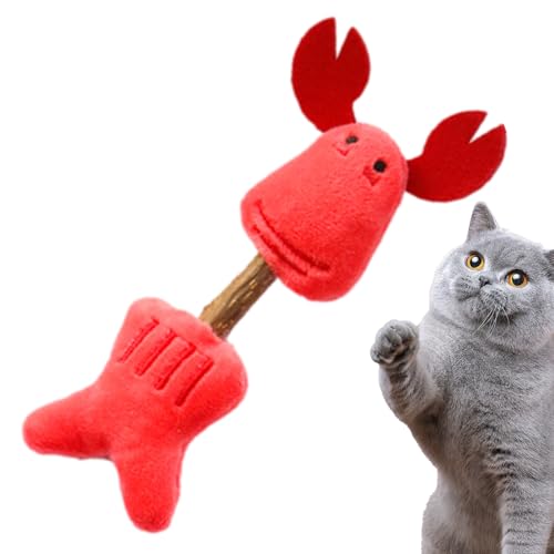 Silvervine Spielzeug für Katzen – Abnehmbares Kauspielzeug in Tierform | Tragbares Kätzchenspielzeug für drinnen und draußen, widerstandsfähiges Haustierspielzeug zum Spielen, Reinigen der Silvervine Spielzeug für Katzen – Abnehmbares Kauspielzeug in Tierform | Tragbares Kätzchenspielzeug für drinnen und draußen, widerstandsfähiges Haustierspielzeug zum Spielen, Reinigen der von Voihamy
