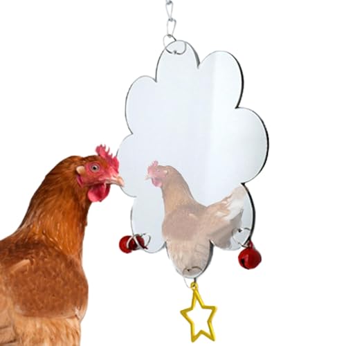 Spielzeug für Hühner,Spielzeug für Hühnerstall,Hühner- und Hühnerspielzeug | Kleines Hühnerspielzeug zum Aufhängen, Vogel- und Blumenspielzeug mit Glöckchen für Papageien, Sittiche, Spielzeug für Hühner,Spielzeug für Hühnerstall,Hühner- und Hühnerspielzeug | Kleines Hühnerspielzeug zum Aufhängen, Vogel- und Blumenspielzeug mit Glöckchen für Papageien, Sittiche, von Voihamy