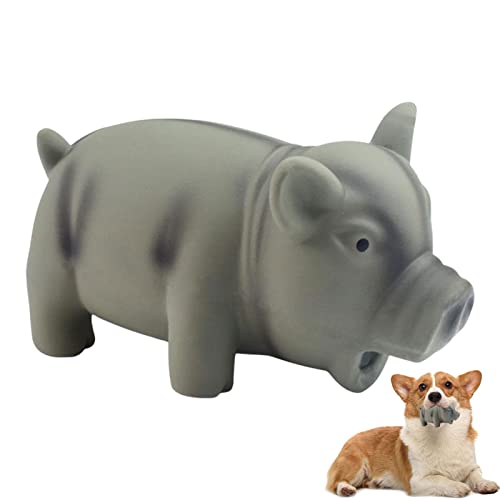 Grunzendes Hundespielzeug | Interaktives Kauspielzeug für Hunde, aus Gummi, niedliches Quietschen, Kauspielzeug für Hunde, niedliches Schweinchen-Stil, Grunzen, Quietschspielzeug Grunzendes Hundespielzeug | Interaktives Kauspielzeug für Hunde, aus Gummi, niedliches Quietschen, Kauspielzeug für Hunde, niedliches Schweinchen-Stil, Grunzen, Quietschspielzeug von Voihamy