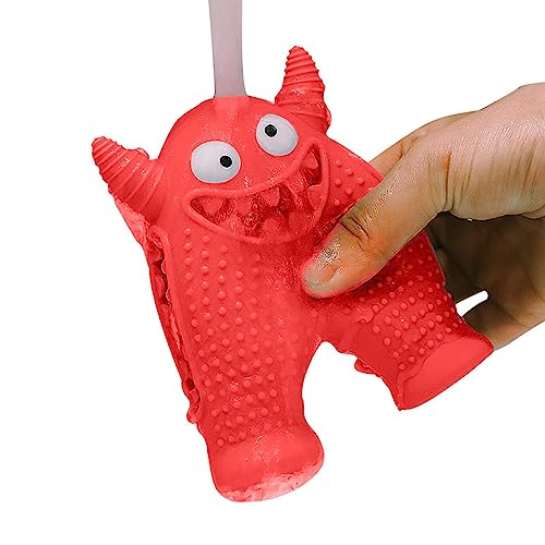 Quietschspielzeug für Hunde, kreatives Quietschspielzeug für Hunde, Silikon, Kauspielzeug für Welpen, Kauspielzeug für Haustiere, Hundespielzeug zur Unterstützung gesunder Zähne Quietschspielzeug für Hunde, kreatives Quietschspielzeug für Hunde, Silikon, Kauspielzeug für Welpen, Kauspielzeug für Haustiere, Hundespielzeug zur Unterstützung gesunder Zähne von Voihamy
