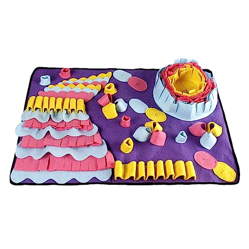 Schnüffelmatte für Hunde | Interaktive Futterpuzzles für Hunde | Hundeanreicherung Spielzeug, Futtermatte, Grabspielzeug, geistige Stimulation, Langeweile Busters, Indoor Outdoor Stressabbau Schnüffelmatte für Hunde | Interaktive Futterpuzzles für Hunde | Hundeanreicherung Spielzeug, Futtermatte, Grabspielzeug, geistige Stimulation, Langeweile Busters, Indoor Outdoor Stressabbau von Voihamy