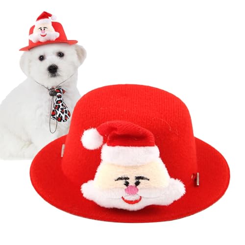 Weihnachtsmütze für Hunde, niedliches Kostüm für Welpen mit Weihnachtsmann-Elch-Design – Weihnachts-Outfit, Katze und Hund, Weihnachtsmannmütze, bequem für Katzen und Hunde, Weihnachtsfest Weihnachtsmütze für Hunde, niedliches Kostüm für Welpen mit Weihnachtsmann-Elch-Design – Weihnachts-Outfit, Katze und Hund, Weihnachtsmannmütze, bequem für Katzen und Hunde, Weihnachtsfest von Voihamy