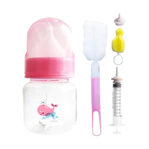 Welpenflaschen, Welpenflaschen zum Stillen von Welpenmilch | Welpen-Milchfütterer-Futterstation | Silikon-Nippel-Haustier-Stillflasche, Kätzchen-Flaschen-Fütterungsset, Milchflasche für von Voihamy