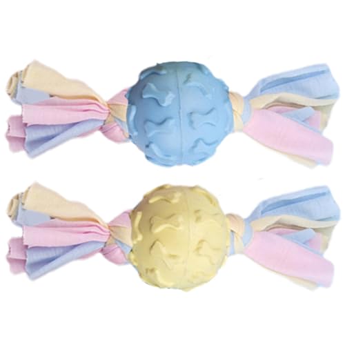 Welpenkauspielzeug | Weiche Welpen-Zahnstäbchen - Wiederverwendbarer Ball mit Seil Hundespielzeug, Welpen-Beißring, Hundezahnreinigungsspielzeug zur Linderung von Langeweile Welpenkauspielzeug | Weiche Welpen-Zahnstäbchen - Wiederverwendbarer Ball mit Seil Hundespielzeug, Welpen-Beißring, Hundezahnreinigungsspielzeug zur Linderung von Langeweile von Voihamy