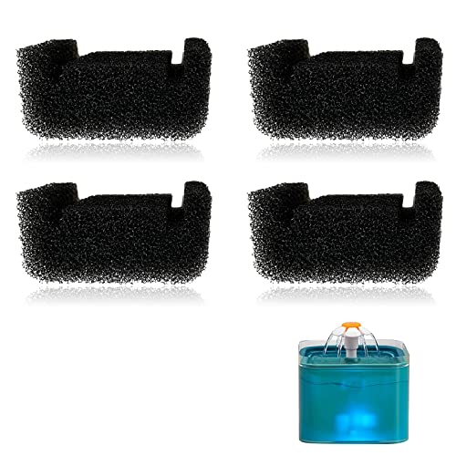 4 Stück Schwammfilter für Katzenbrunnen, Pet Fountain Ersatz Haustierbrunnen Schaumstofffilter Katze Trinkbrunnen für Katzen Schwamm Schaum Filter für Haustier Hund Katze Brunnen 4 Stück Schwammfilter für Katzenbrunnen, Pet Fountain Ersatz Haustierbrunnen Schaumstofffilter Katze Trinkbrunnen für Katzen Schwamm Schaum Filter für Haustier Hund Katze Brunnen von Vokmon