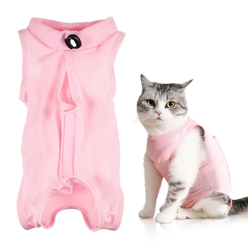 Professioneller Genesungsanzug für Katzen, Bauchwunden oder Hautkrankheiten, Weste, Body, Katzen-Einteiler, Anti-Leck-Weste, Hemd, chirurgisches Hemd, Katzenkleidung, Pyjama, verhindert Lecken nach Professioneller Genesungsanzug für Katzen, Bauchwunden oder Hautkrankheiten, Weste, Body, Katzen-Einteiler, Anti-Leck-Weste, Hemd, chirurgisches Hemd, Katzenkleidung, Pyjama, verhindert Lecken nach von Vokmon