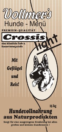 Vollmer's 37027 Hundefutter Crossis Light 15 kg Vollmer's 37027 Hundefutter Crossis Light 15 kg von Vollmer's