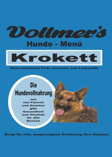Vollmer´s 37062 Hundefutter Krokett 5 kg von Vollmer's