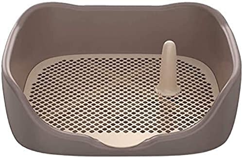 Hundekot-Hundetoiletten, Indoor-Hundetoilette, Outdoor-Toilette, Tier-Rosa-Halter, Töpfchen-Welpen-Trainingstablett Mit Pinkelpfosten-Schutz, Simulationswand,Braun,incomparable123 Hundekot-Hundetoiletten, Indoor-Hundetoilette, Outdoor-Toilette, Tier-Rosa-Halter, Töpfchen-Welpen-Trainingstablett Mit Pinkelpfosten-Schutz, Simulationswand,Braun,incomparable123 von Volu