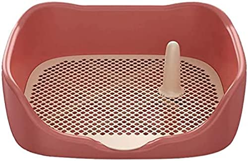 Hundekot-Hundetoiletten, Indoor-Hundetoilette, Outdoor-Toilette, Tier-Rosa-Halter, Töpfchen-Welpen-Trainingstablett Mit Pinkelpfosten-Schutz, Simulationswand,Rot,incomparable123 Hundekot-Hundetoiletten, Indoor-Hundetoilette, Outdoor-Toilette, Tier-Rosa-Halter, Töpfchen-Welpen-Trainingstablett Mit Pinkelpfosten-Schutz, Simulationswand,Rot,incomparable123 von Volu