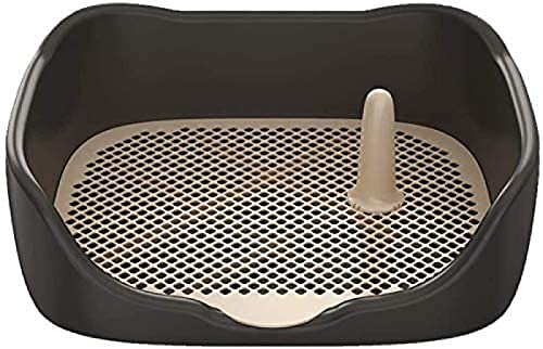 Hundekot-Hundetoiletten, Indoor-Hundetoilette, Outdoor-Toilette, Tier-Rosa-Halter, Töpfchen-Welpen-Trainingstablett Mit Pinkelpfosten-Schutz, Simulationswand,Schwarz,incomparable123 Hundekot-Hundetoiletten, Indoor-Hundetoilette, Outdoor-Toilette, Tier-Rosa-Halter, Töpfchen-Welpen-Trainingstablett Mit Pinkelpfosten-Schutz, Simulationswand,Schwarz,incomparable123 von Volu