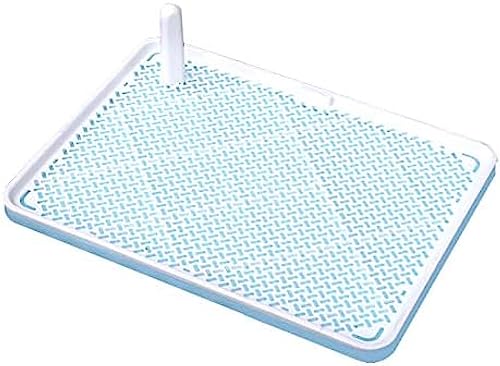 Hundetöpfchen, Hundetoilette, Tragbares Indoor-Trainingstöpfchen Mit Abnehmbaren Pfosten, Großer Platz, Leicht Zu Reinigen, Für Mittelgroße Bis Große Hunde Und Welpen,Blau,61 X 45 Cm/24 X 17,7 Zol Hundetöpfchen, Hundetoilette, Tragbares Indoor-Trainingstöpfchen Mit Abnehmbaren Pfosten, Großer Platz, Leicht Zu Reinigen, Für Mittelgroße Bis Große Hunde Und Welpen,Blau,61 X 45 Cm/24 X 17,7 Zol von Volu