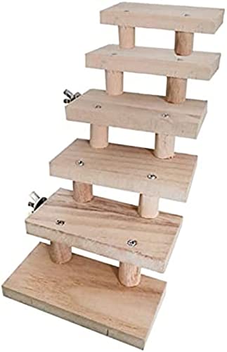 Stehen Leiter Spielzeug 3/4/5/6/7/8 Schichten Holz Leiter Vogel Papagei Spielzeug Klettern Treppen Haustier Spielzeug Haustier Käfig,6 Leitern,incomparable123 Stehen Leiter Spielzeug 3/4/5/6/7/8 Schichten Holz Leiter Vogel Papagei Spielzeug Klettern Treppen Haustier Spielzeug Haustier Käfig,6 Leitern,incomparable123 von Volu