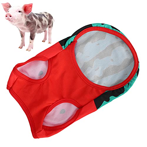 Pet Vest, Cute Dog Harness Pet Cooler Vest für schöner und charmanter bei einem fröhlichen Bankett(Watermelon, XL) von Voluxe