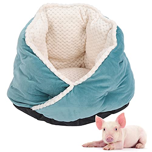 Voluxe Weiches Bett für Haustiere, Hundedecke Haustierruhebett für Haustiere Get Rest Get(Blue) von Voluxe